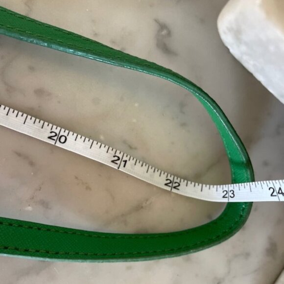 KATE SPADE Envelope Flap Green White Stripe Crossbody with Removable Str… - Picture 17 of 17